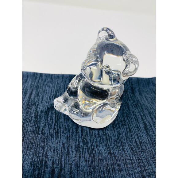 Vintage west Germany Princess house 24% lead teddy bear figurine paper weight - Picture 9 of 12